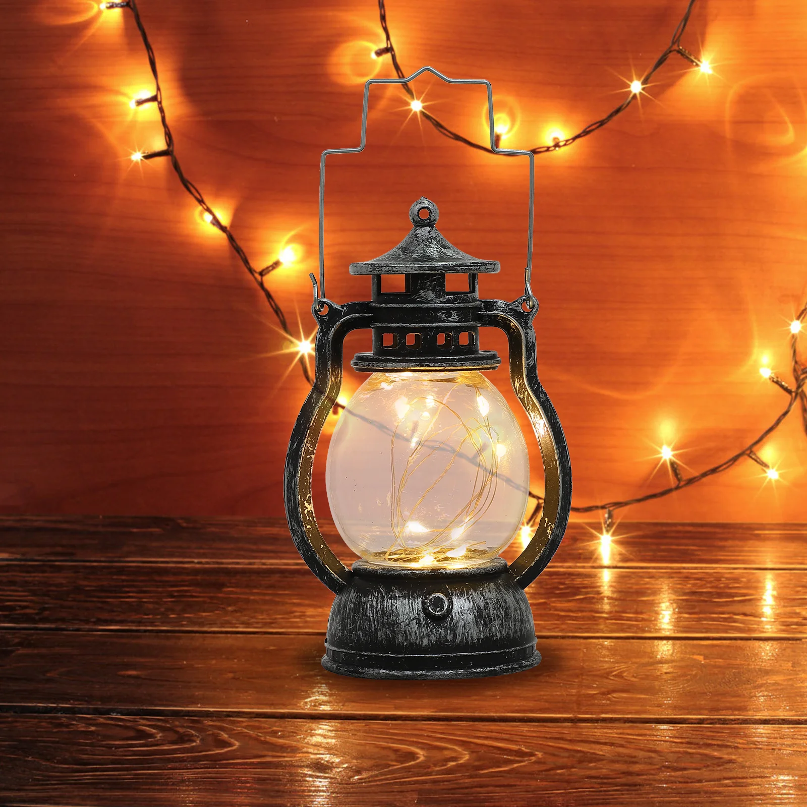 

Vintage LED Camping Lantern Portable Retro Tent Lamp Handheld Outdoor Emergency Light Reliable Multipurpose Camping Light