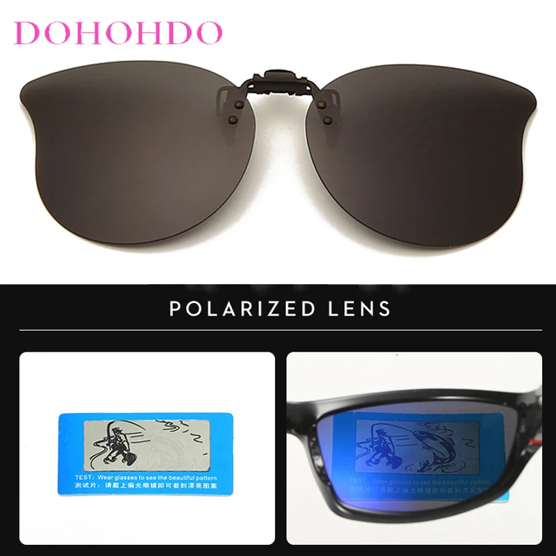 

New Night Vision Photochromic Polarized Sunglasses For Women Men UV400 Clip-on Flip-up Lens Sports Anti-Glare Drive Goggles Очки