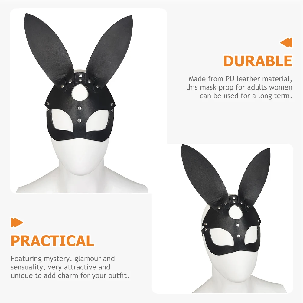 

Women Masquerade Party Halloween Face Bunny Ear Carnival Prop Rabbit For Party Cosplay Festival Mask Costume Mask For