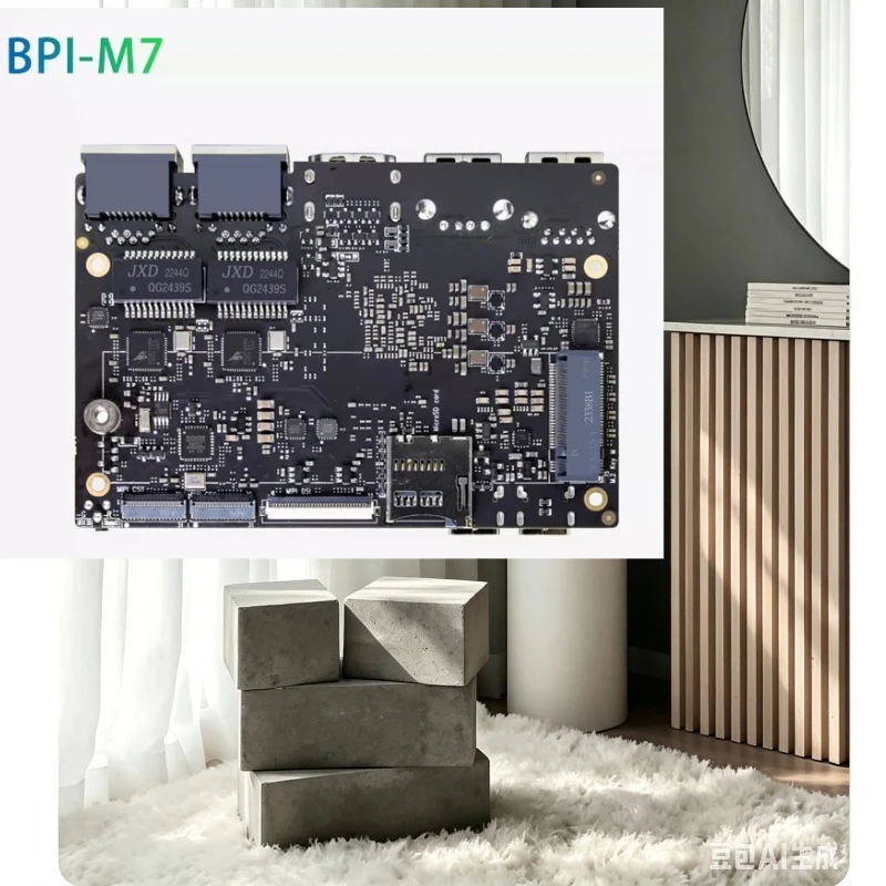 Development Board BananaPi BPI-M7 RK3588 Chip Solution Rockchip Supports Deepseek
