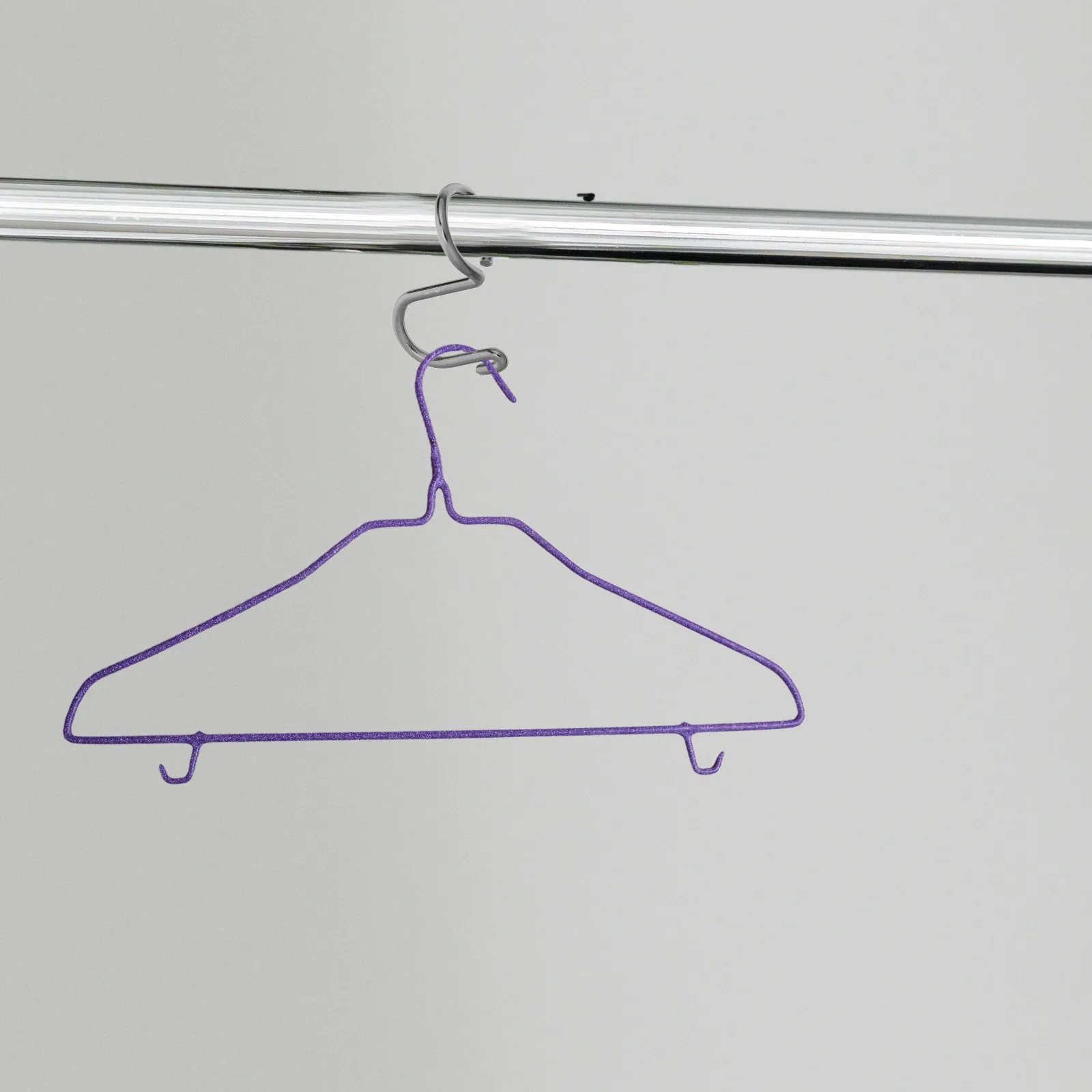 10Pcs Wardrobe Connector Hooks Space Saving Hanger Connectors Closet Organizer Hanger Clips for Cascading Clothes Hanging Stable view 3