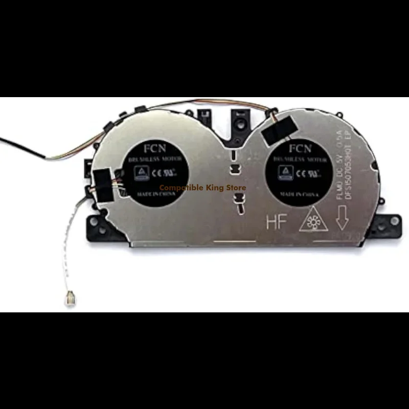 L+New CPU Cooling Fan for Lenovo Yoga C740-15 C740-15IML Series DFS1507053H0T FLMU 5H40S19962 DC5V 0.5A Fan