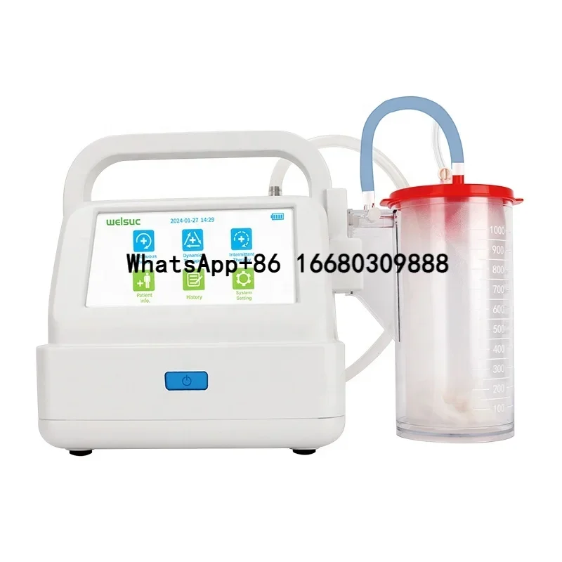 

Medical device wound therapy vacuum Pump NPWT Machine with canister Negative Pressure Wound Therapy system for wound healing