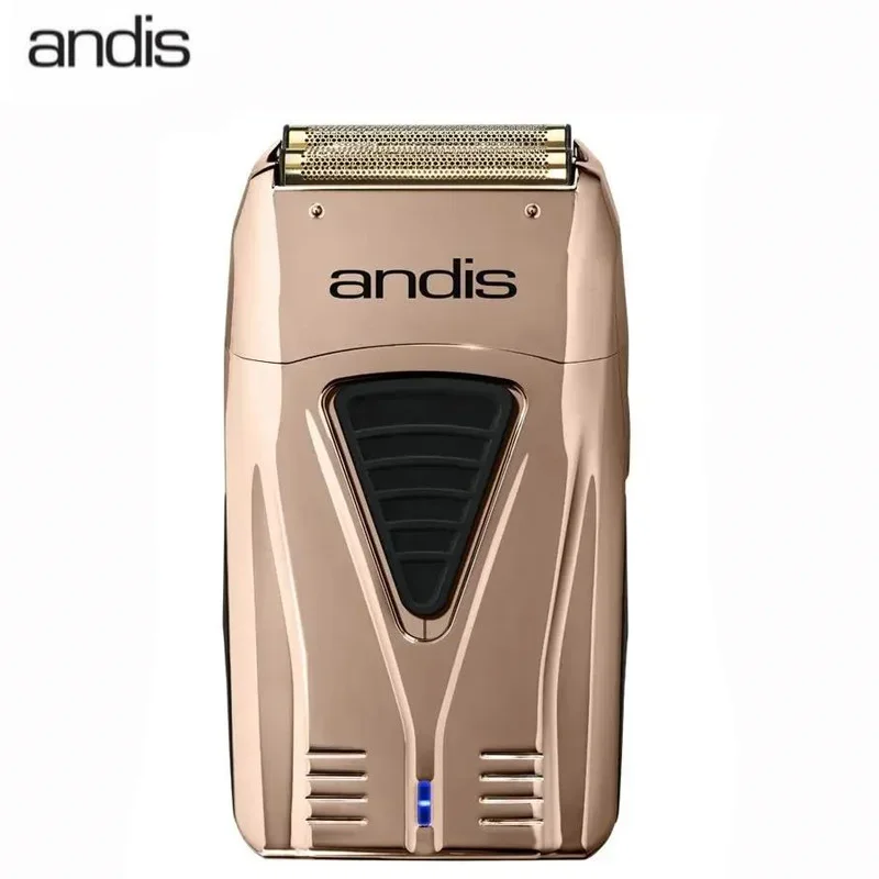 Andis Profoil Lithium Plus 17225 Barber Hair Cleaning Electric Shaver For Men Beard Stubble Razor Bald Shaving Machine Charger