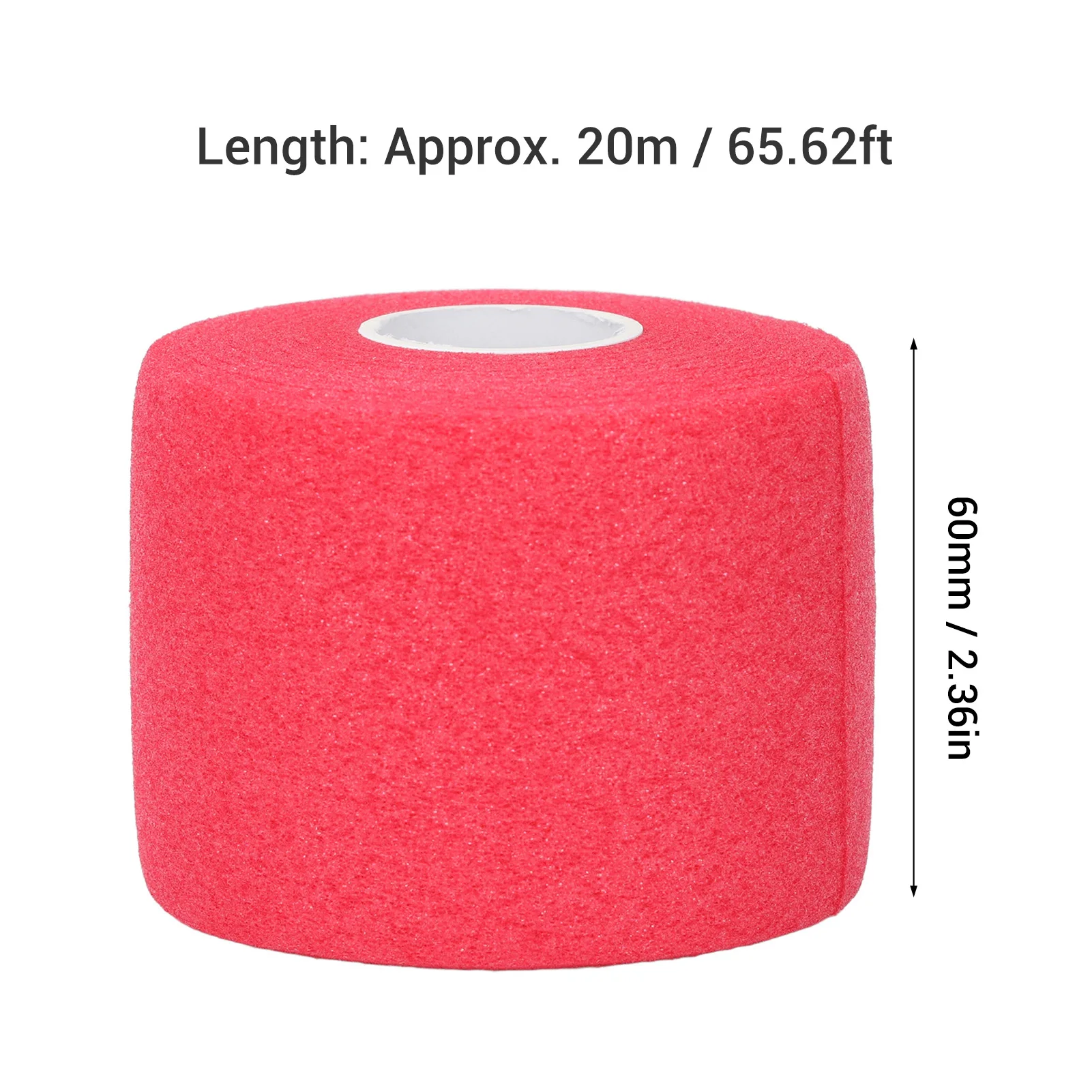 مضرب تنس شريط لحام دعم الفيلم 60 مللي متر عرض مضرب بدمنتون وسادة التفاف البولي يوريثين مخصص الراحة للتدريب الرياضي