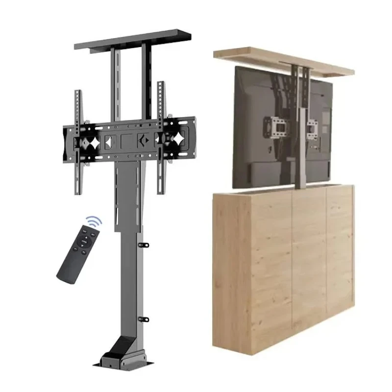 

Electric hidden TV cabinet lift height adjustable electric TV lift with remote control