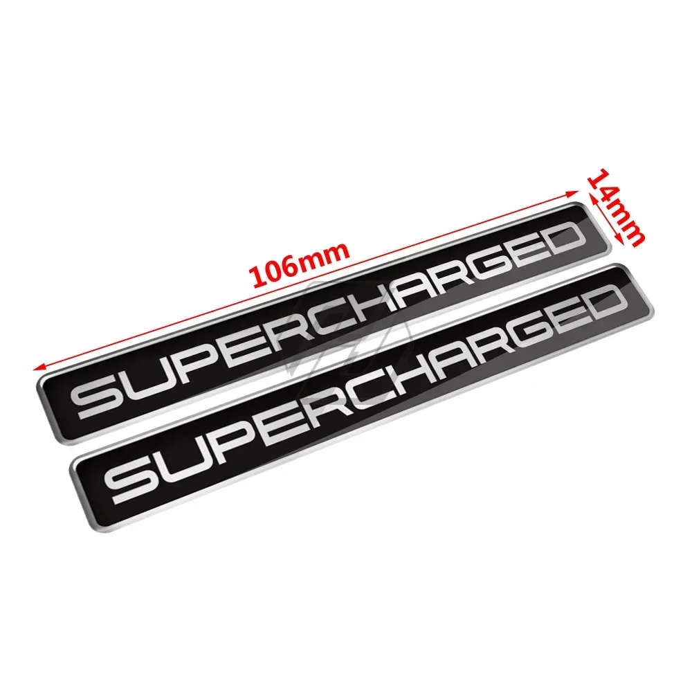 

Applicable to For BMW Honda Kawasaki Suzuki Ducati 3D Supercharged Edition Sticker Car Motorbike Decal