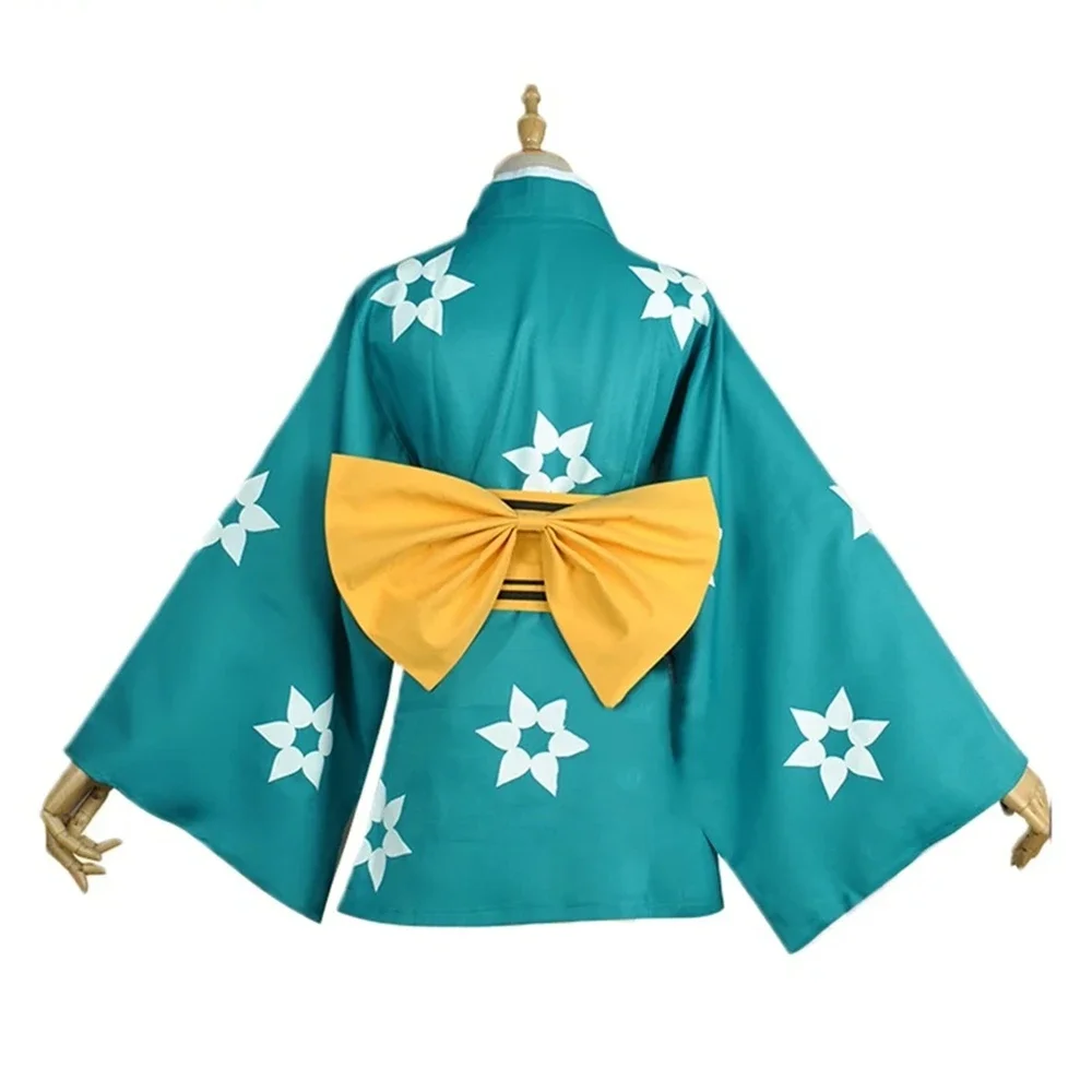 

No Gender Preference Anime Cos raragi Tsukihi Cosplay Costumes Meeting Skirt Uniform Sets Custom Size