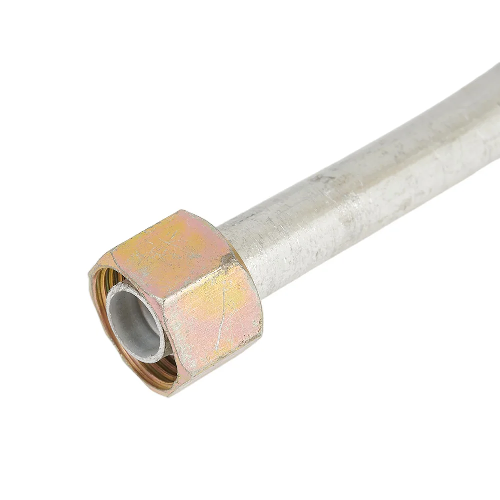 530mm Aluminum Air Compressor Exhaust Tube Replacement Part with G3/8 Thread Standard Compatible with Various Air Pump Systems