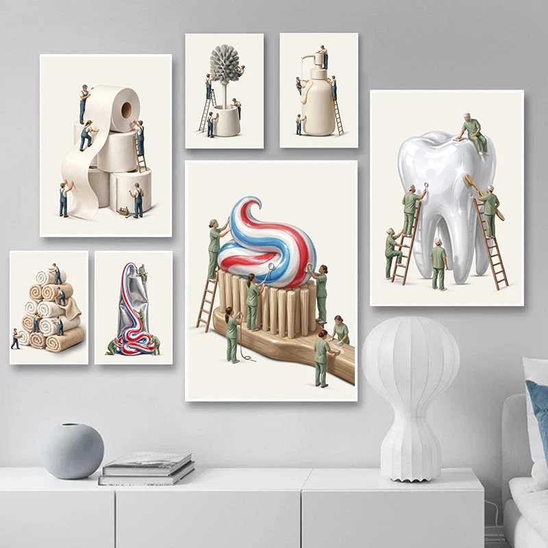 Minimal Bathroom Fun Poster De - Spa Wellness Images ulasan dan harga