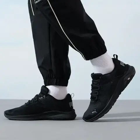 PUMA 남녀공용 메쉬 러닝화, Electron E 소프트 솔