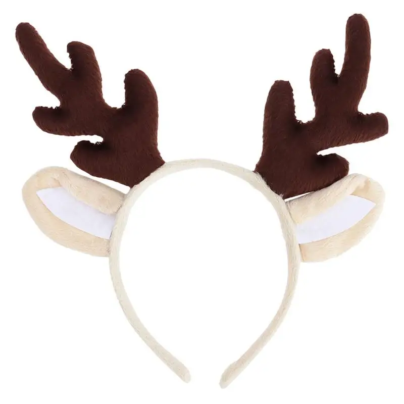 

Childrens Christmas Headband Girls Christmas Antler Headband for Decor