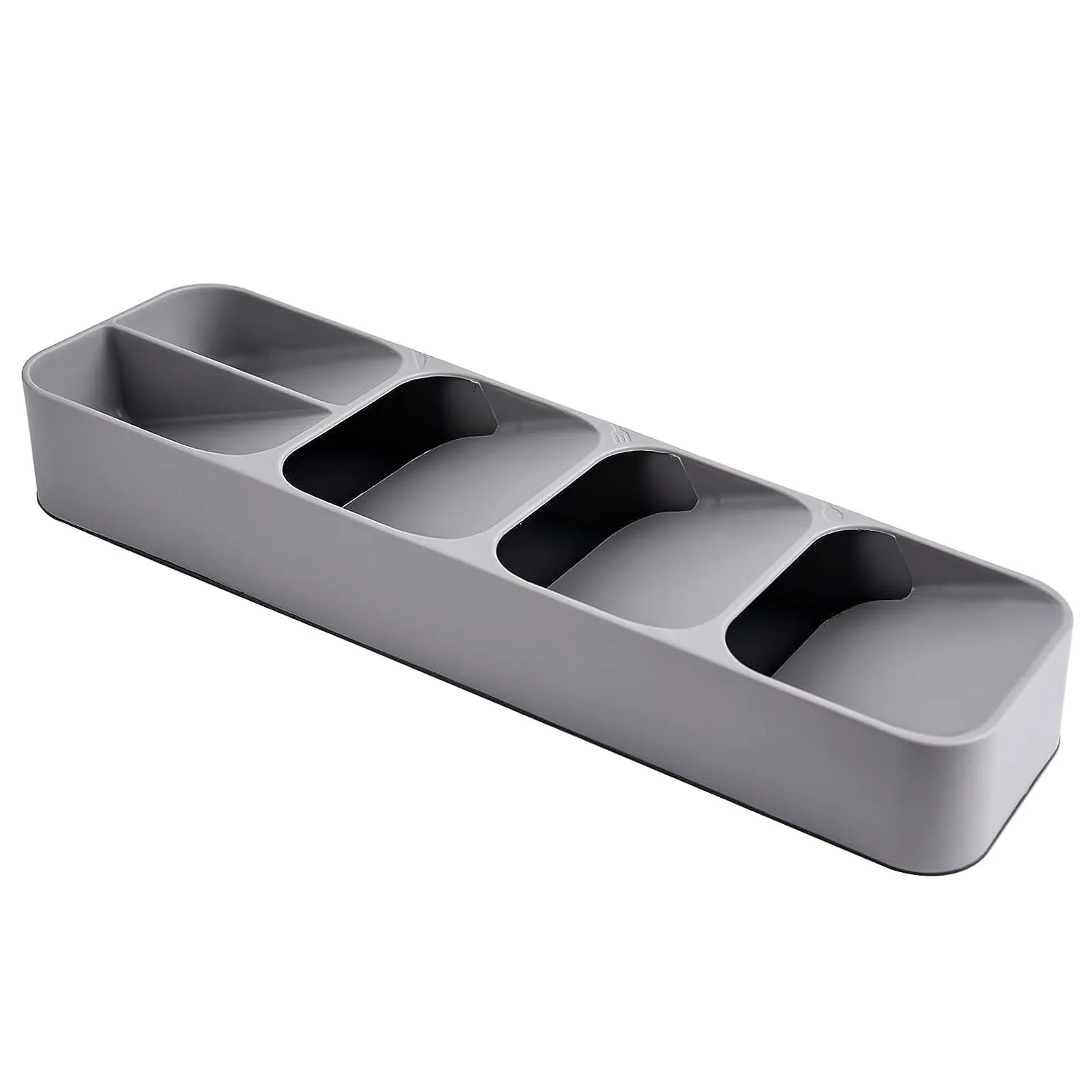 Drawer Store - Compact Cutlery Drawer Organizer Kitchen Drawer Organizer Tray for Silverware Cutlery Utensils and Gadgets