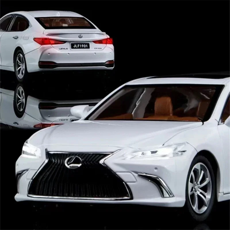 1:24 LEXUS ES300 Alloy Car Model Diecast & Toy Vehicles Metal Car Model Simulation Sound and Light Collection Toy Gift