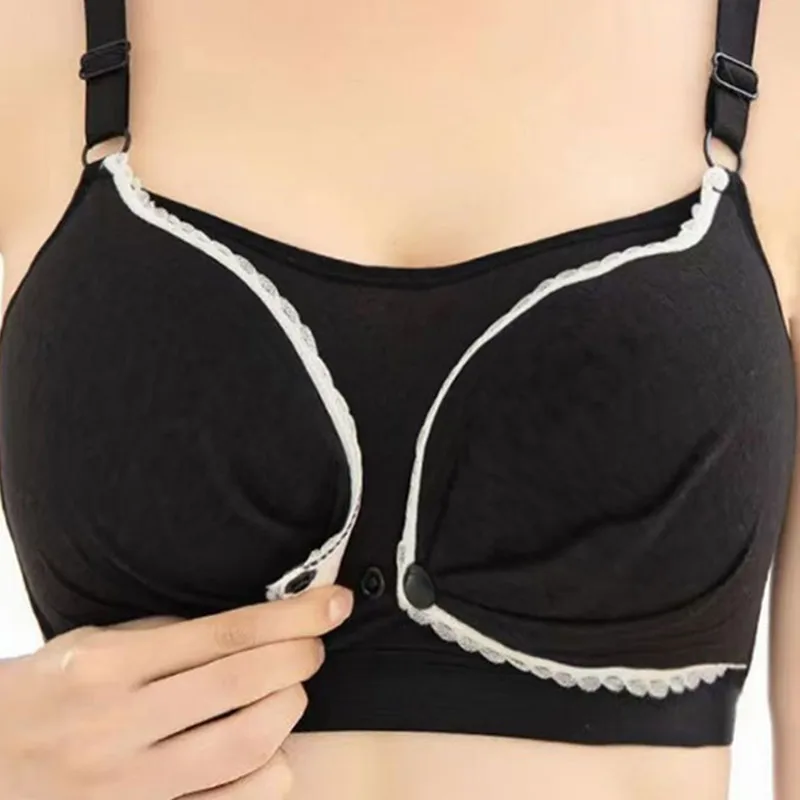 Nursing Bra Without Bones Maternity Bras Pregnancy Clothes Prevent Sagging Breastfeeding Women Breathable Lactancia Feeding Bras