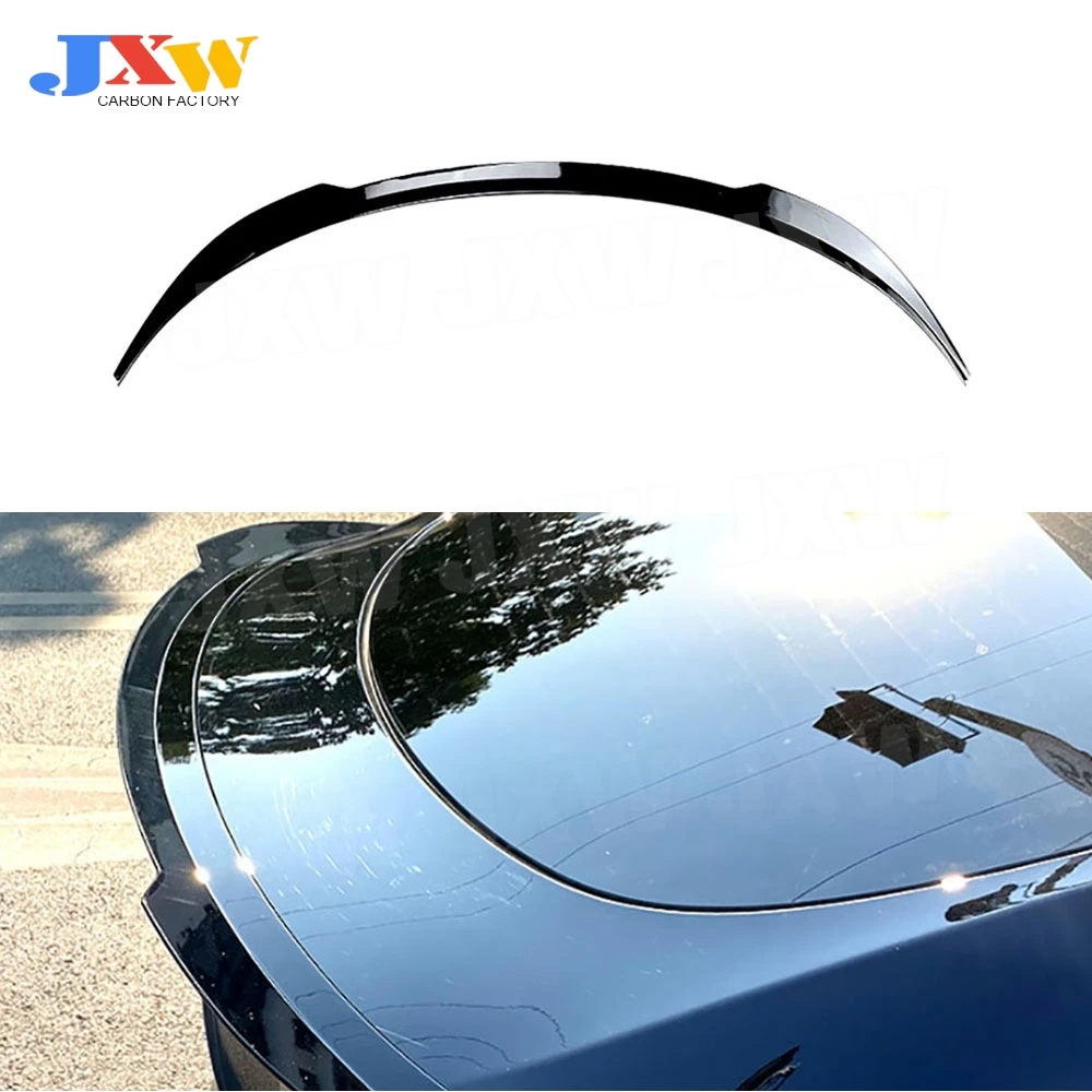 

ABS Car Rear Trunk Lip Spoiler Body Kits for Tesla Model Y 2020+ Rear Boot Spoiler Wing Car Accessories