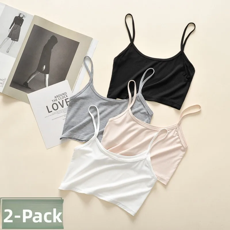 top-feminino-modal-de-verao-sem-alcas-design-fino-faixa-de-peito-antiexposicao-camada-base-top-tubo-cor-pura-peca-Unica