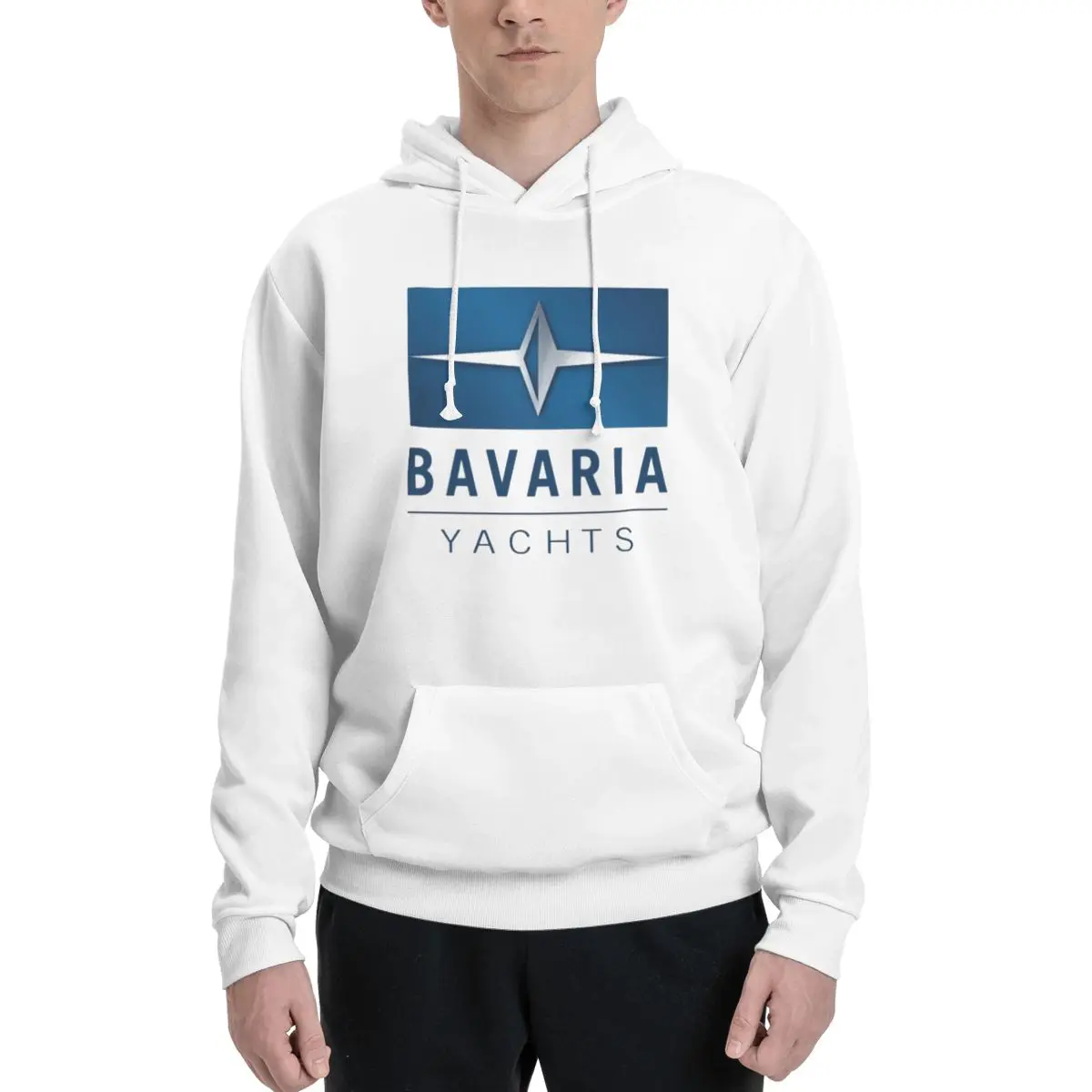 Bavaria Yachts Blue Silver Logo Hoodies Men Women Casual Pullover Sweatshirts Fashion Long Sleeve Streetwear Autumn Winter