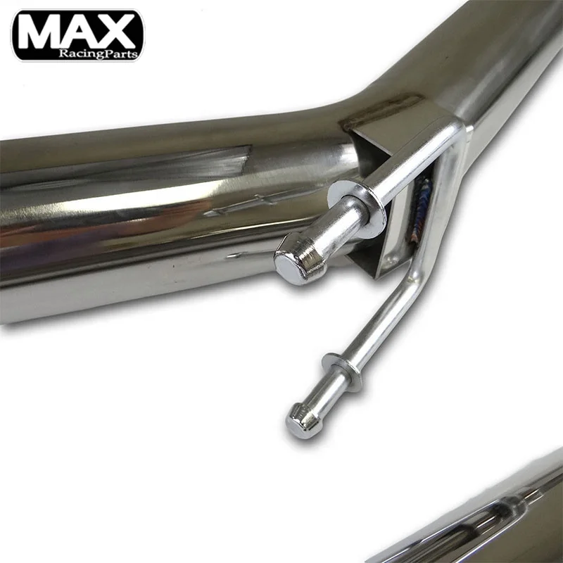 Stainless Steel Exhaust Tail Pipe Downpipe Kit for VW Eos Golf V VI MK6 2010 Jetta III Scirocco GTi MK5 Turbo Performance Upgrad