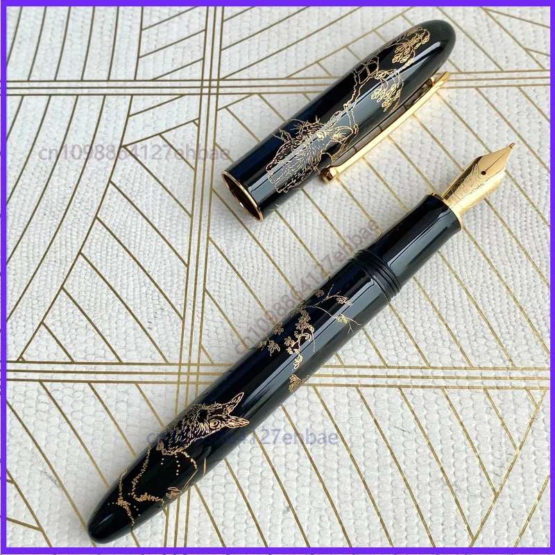 

For Hongdian N23 Rabbit Fountain Pen Limited Edition Student Business Office Writing Material Gold Sculpture Student Gift P
