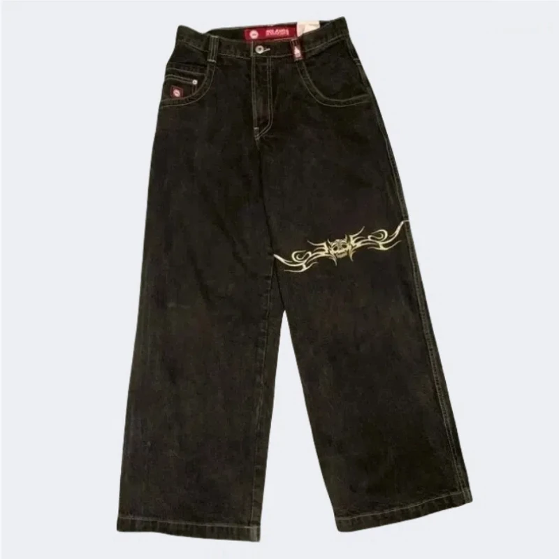 2024 pantaloni da uomo di nuova moda jeans larghi hip-hop streetwear da uomo pantaloni casual da uomo abbigliamento da uomo jeans da uomo