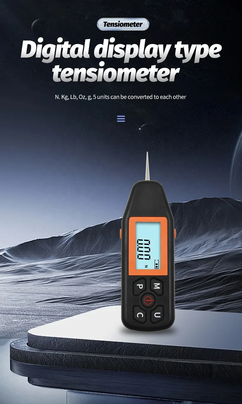 High Precision Portable Digital Tensiometer Universal Low Power Micro-Automation Equipment with Broad Applicability Relay Gauges