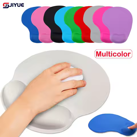 Office Mousepad With Gel Wrist Support Ergonomic Gaming Desktop Mouse Pad Wrist Rest For Pc Laptop Computer Support Dropshipping