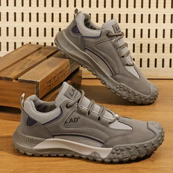 Moda nuove scarpe da trekking per uomo Sneakers da esterno antiscivolo scarpe da corsa fuoristrada scarpe da arrampicata da campeggio resistenti all'usura