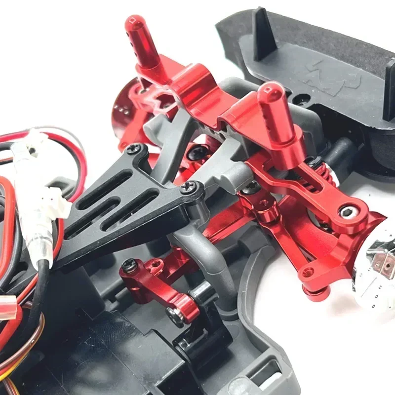 PER MN38 1/16 RC Parti di automobili telecomandate Aggiornamento in metallo Set sterzo tazza sterzo forcellone