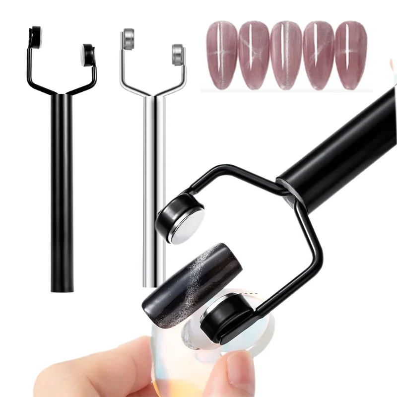 

Multiple Y-shape Strong Stick Nail Cat Eye Double Head UV Gel Polish Nail Art Tool Effect Manicure Magnet Stick Manicure Tools