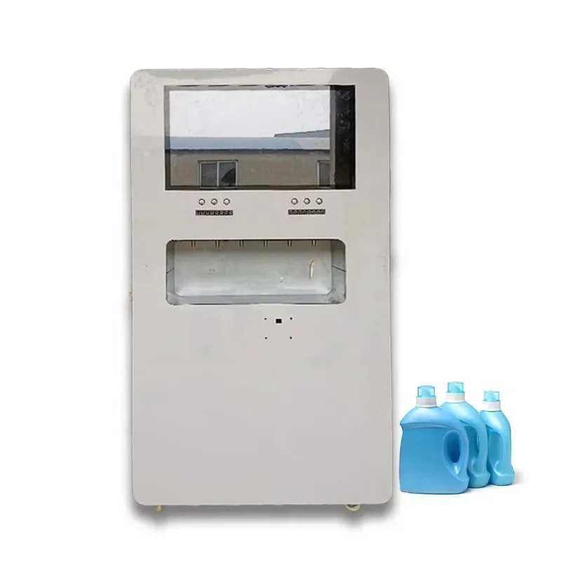 Full Automatic Coin Acceptor Laundry Detergent Liquid Vending Machine