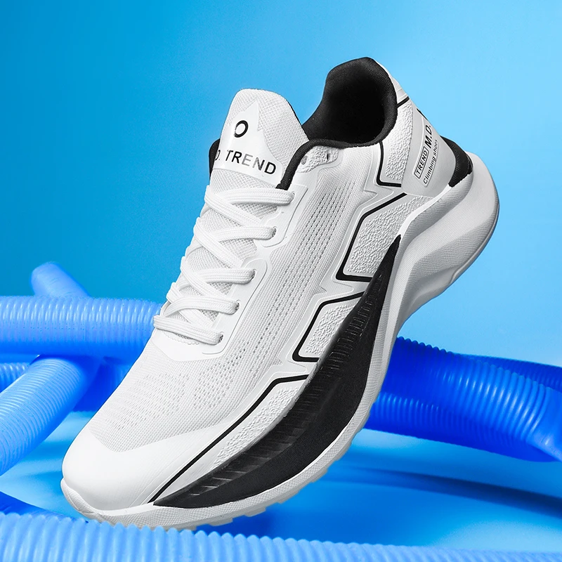 

New Men Running Shoes Casual Loafers Brand Outdoor Breathable Walking Leisure Lace-up Jogging Fashion Sneakers Blade Comfortable