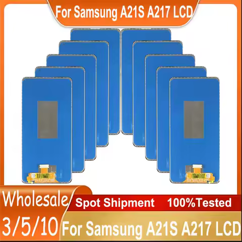 3/5/10PCS High Quality LCD For Samsung A21s A217 LCD Touch Screen Digitizer LCD For Samsung A21s LCD SM-A217F/DS LCD Display