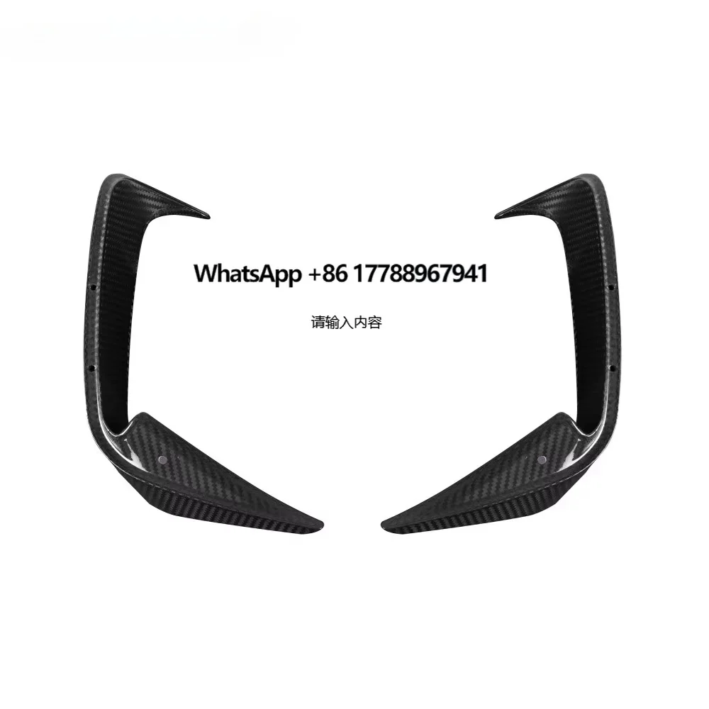 

2021 2022 2023 Carbon Fiber Rear Car Canards for 4 Series G23 G22 Car Bumpers