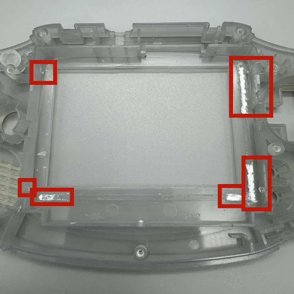 V3 IPS LCD Screen For GBA Highlight Brightness LCD For GBA shell No welding Original Size Screen Warm light screens