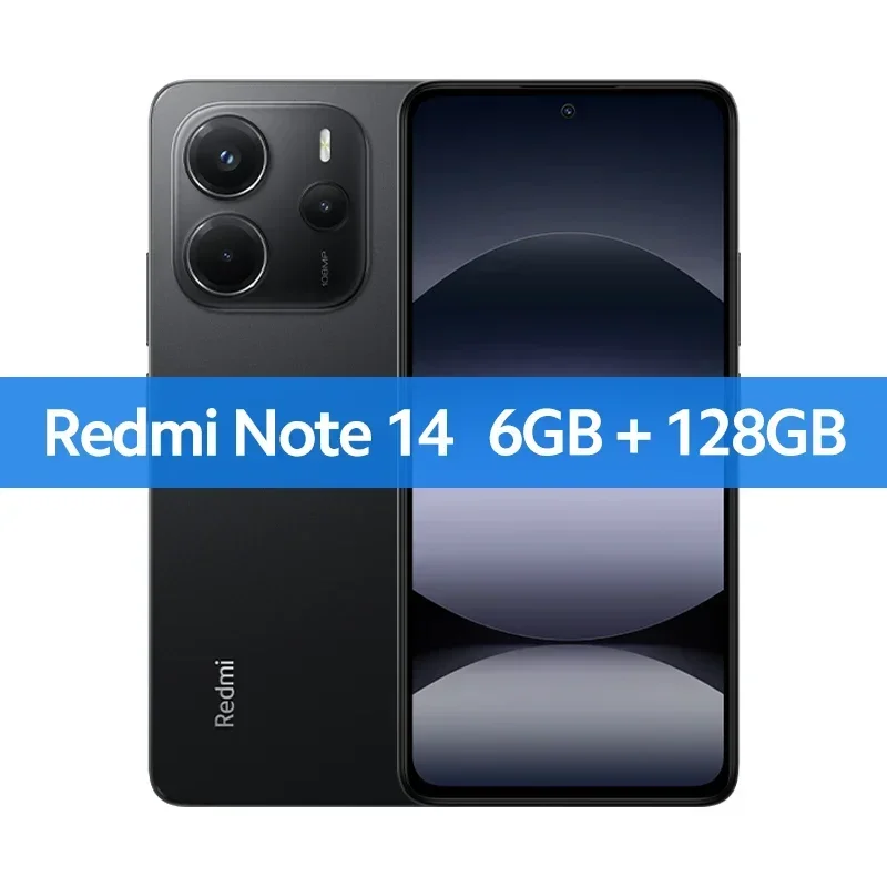 【World Premiere】Global Version Xiaomi Redmi Note 14 MediaTek Helio G99-Ultra 108MP AI Camera 5500mAh 6.67" 120Hz AMOLED Displa