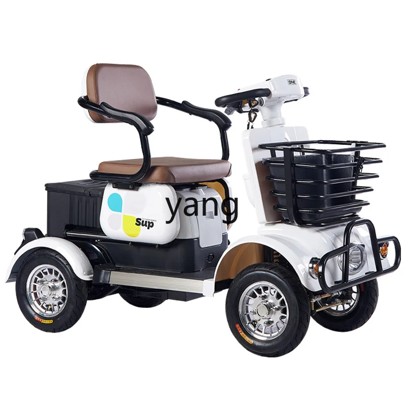 Yjq elderly transportation electric vehicle household elderly assistance double battery car transfer