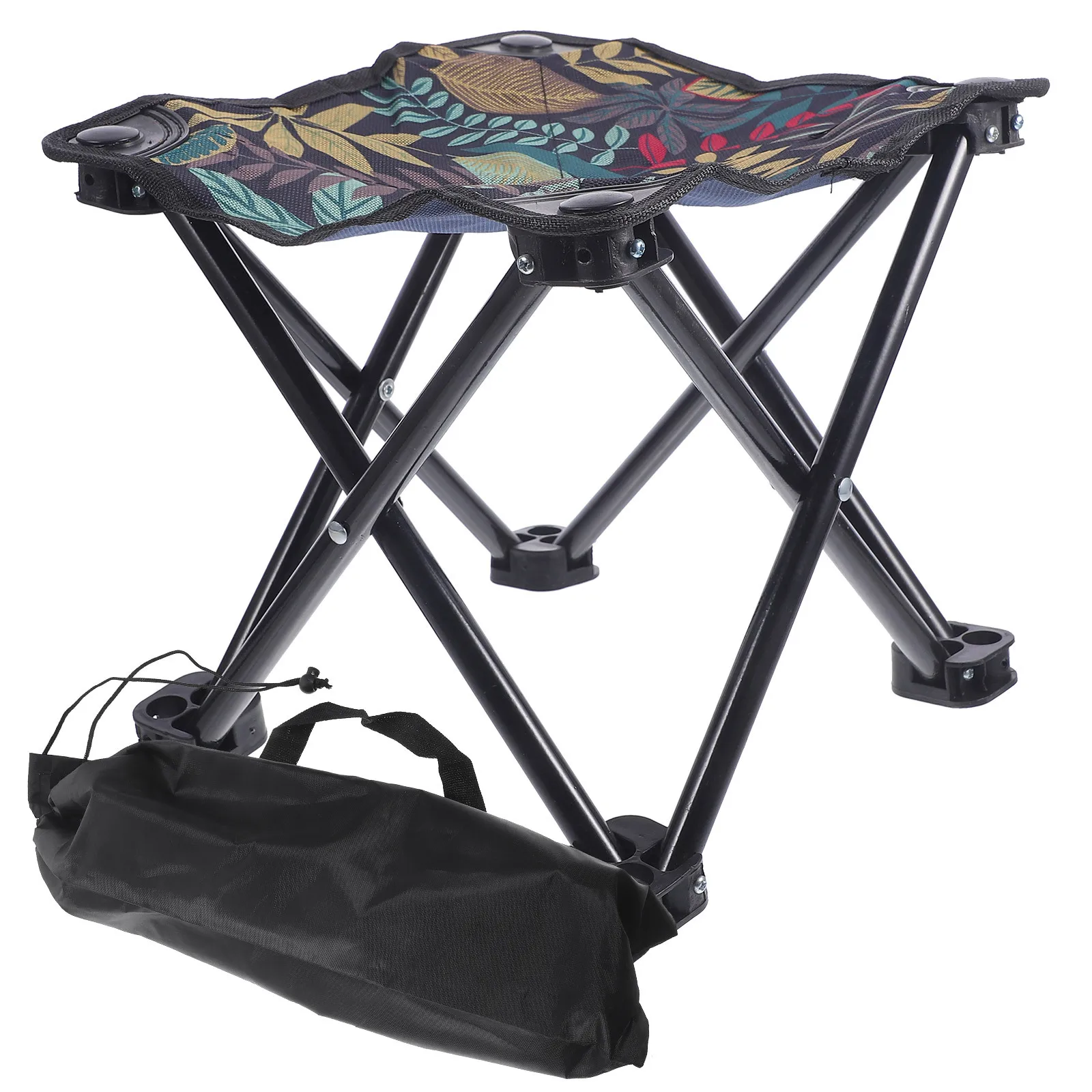 

Camping Folding Stool Oxford Cloth Portable Foldable Lightweight Chair for Fishing Camping Small Folding Stool Portable Bench