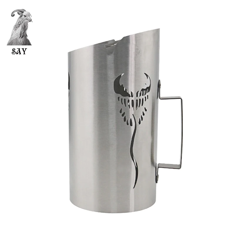 

SY 1PC Metal Hookah With Lid Wind Cover With Handle For Shisha Chicha Narguile Waterpijp Gadget Accessories Sheesha Vattenpipa