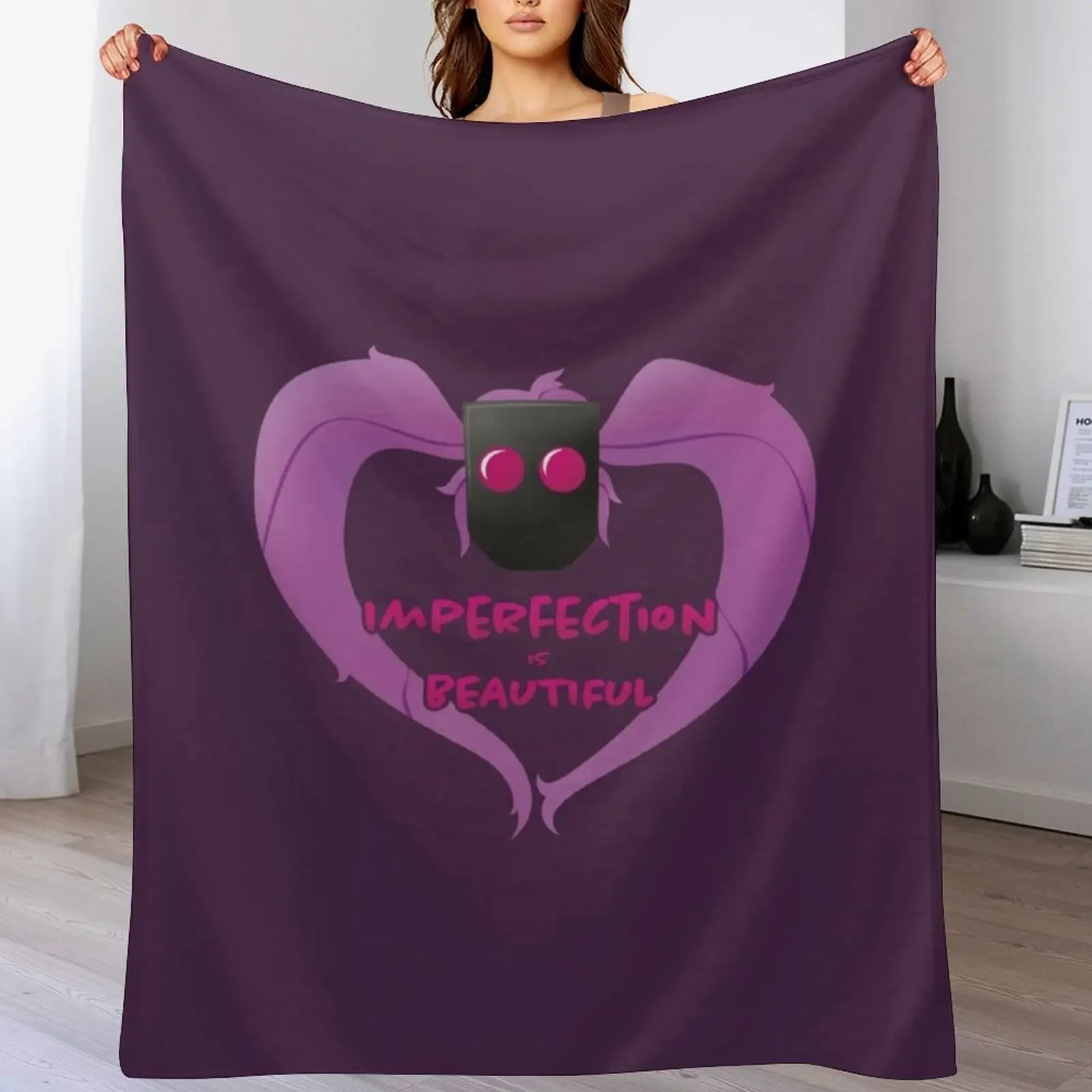 

Entrapta: Imperfection is BEAUTIFUL Throw Blanket Furry for babies Personalized Gift Decorative Beds Blankets