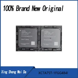 Gloednieuwe Originele XC7A75T-2FGG484I FCBGA-484 Fpga-Veld Programmeerbare Gate Array Bedrijfstemperatuur:-40 C-100 C