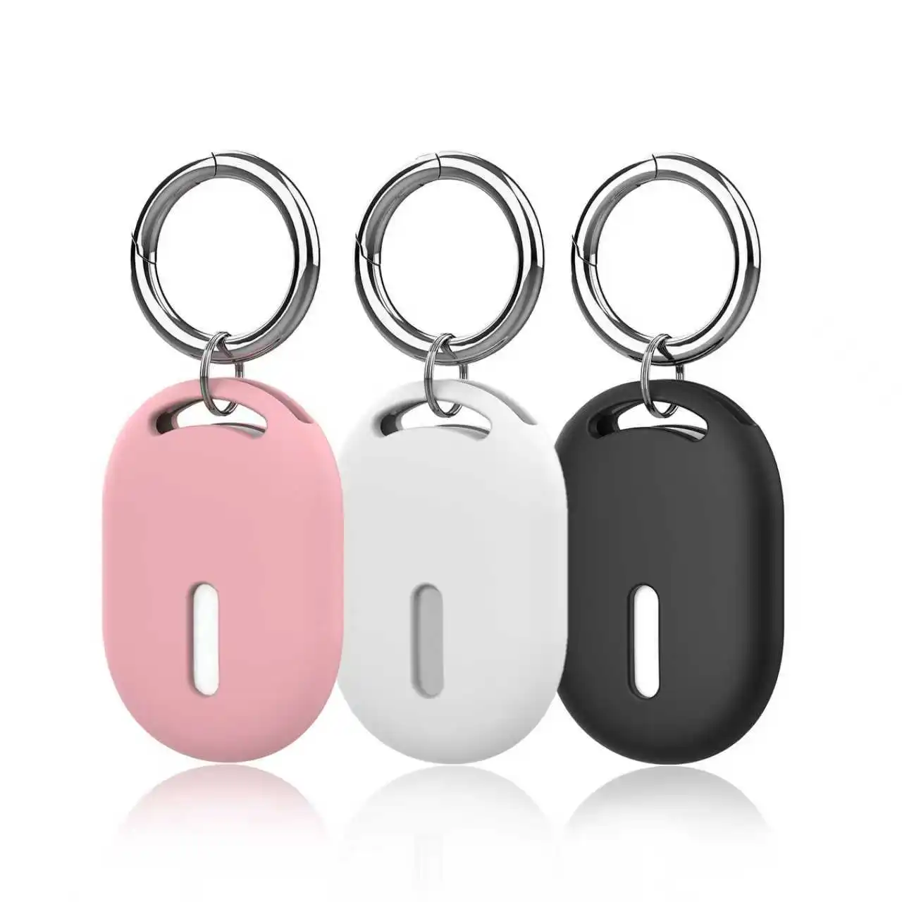 

Silicone Protective Case for Xiaomi Tag with Metal Keyring, Anti-Lost Tracker Cover, Scratch and Drop Protection