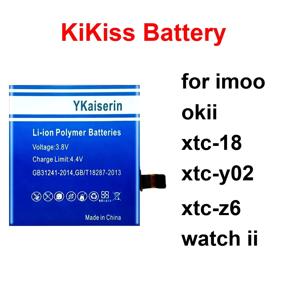 

Mobile Phone Battery High-Capacity 450-780Mah For Imoo Okii Xtc-18 Xtc-Y02 Xtc-Z6 Watch II