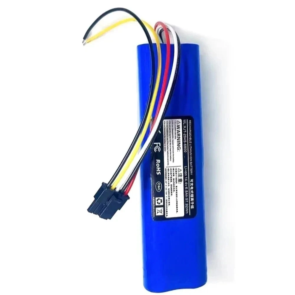 New 14.8V 9800mAh INR18650 MH1-4S2P-300S Robot Battery For Cecotec Conga 4090 4490 4590 4690 Robotic Vacuum Cleaner