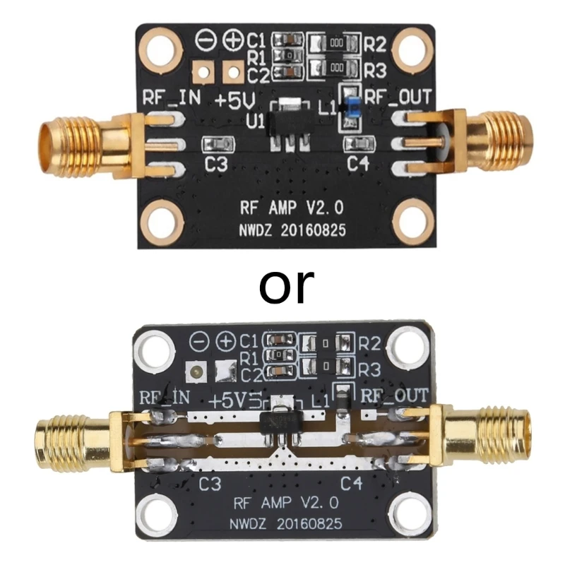 Broadband RF Amplifier Module for Shortwave FM Broadcasting Receiver