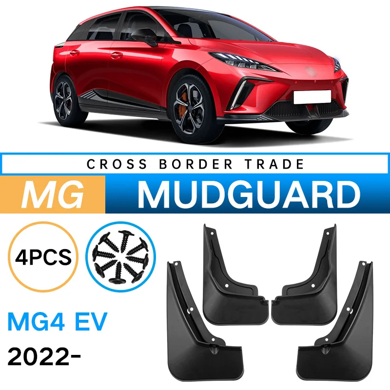 

Car Auto Mud Flaps for MG4 EV 2022-2023 Splash Guards Fender Mudguard Side Skirt Anti Splash Shield Guard