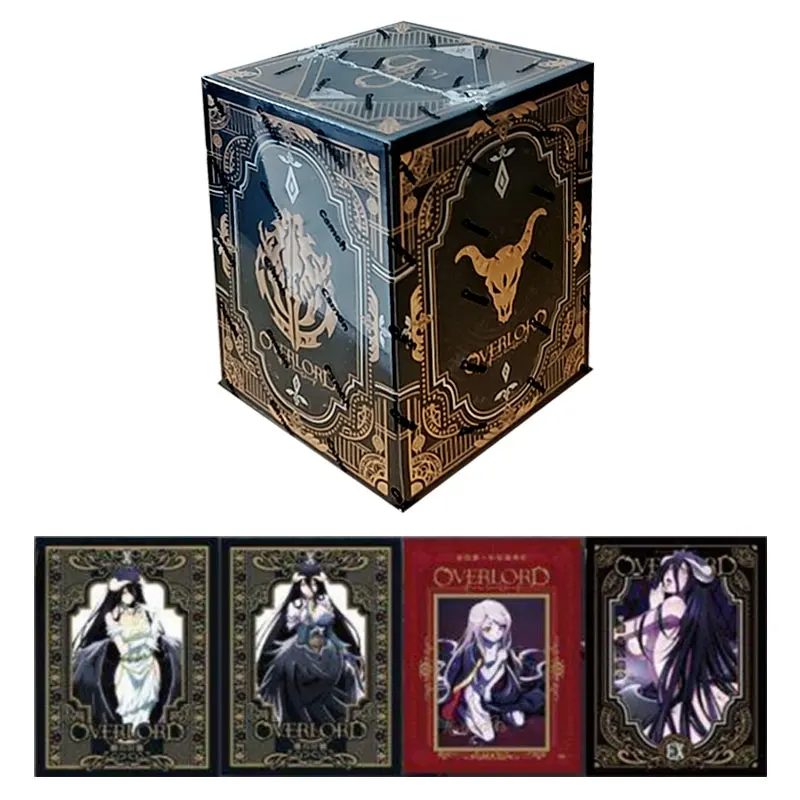 

Newest Bargain Price Overlord Booster Box Japanese Anime Figure Albedo Trading Game CCG TCG Collection Card For Gift