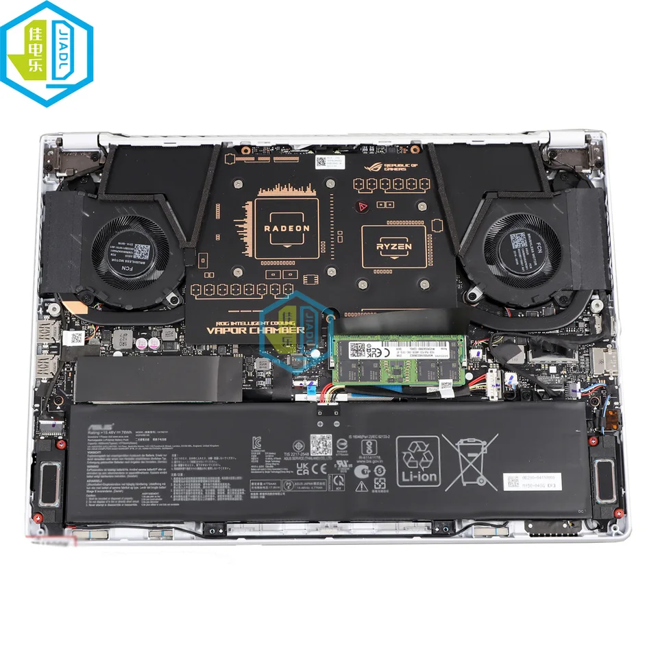 GA402 CPU GPU Cooler Fan For Asus ROG Zephyrus G14 GA402R GA402RK