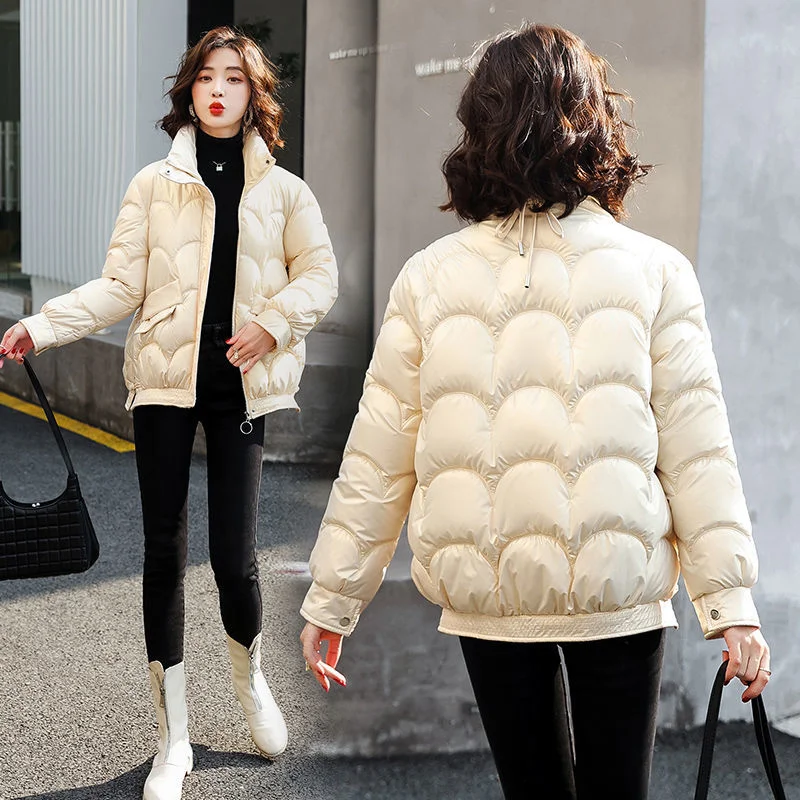 2023 New Black Women Cotton Coat Short Clean Cotton Coat Women Winter Jacket Winter Clothes Women 2023 Fashion Coats