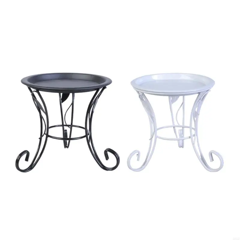 

Display Shelf Metal Flowerpot Stand Present for Living and Green Enthusiasts A0KF